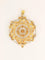 Pendentif Belle Époque - Pendentif rond en or jaune, perles et diamants 58 Facettes 1233.4