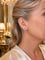 Boucles d'oreilles Art déco - Boucles d'oreilles géométriques en or blanc et diamants 58 Facettes 50469