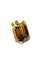 Pendentif Pendentif Art déco en or rose 18 carats et citrine 58 Facettes id: 1767593