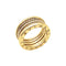 Bague 59 Bulgari B.Zero1 - Bague en or jaune et diamants 58 Facettes 35672