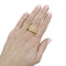 Bague 59 Bulgari B.Zero1 - Bague en or jaune et diamants 58 Facettes 35672