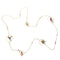 Collier Boucheron Nuri - Sautoir en or rose, saphirs, tsavorites et diamants 58 Facettes 35702