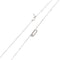 Collier Messika Move Uno Pavé - Collier en or blanc et diamants 58 Facettes 35705