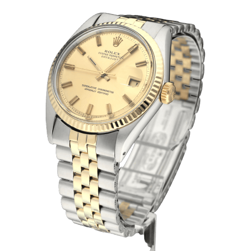 Montre Rolex Datejust - Montre 1601 en or et acier 58 Facettes ROL/DJ1/1303