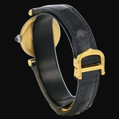 Montre Cartier Tank Vermeil - Montre en plaqué or 58 Facettes MT42586