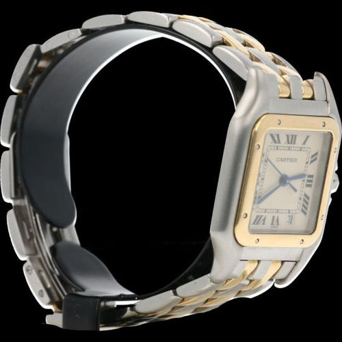 Montre Cartier Panthère - Montre en or jaune et acier 58 Facettes MT46749