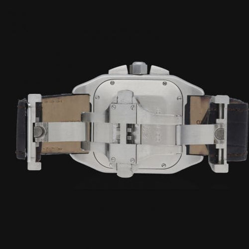 Montre Cartier Santos 100 - Montre en acier 58 Facettes MT46809