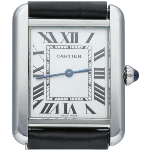 Montre Cartier Tank Solo - Montre quartz 58 Facettes MT46818