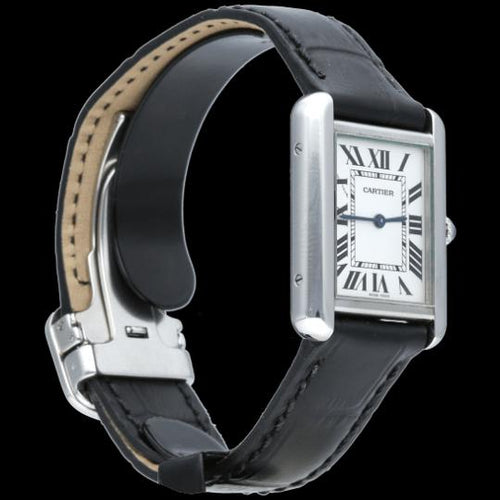 Montre Cartier Tank Solo - Montre quartz 58 Facettes MT46818