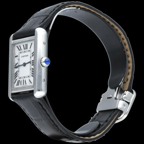 Montre Cartier Tank Solo - Montre quartz 58 Facettes MT46818