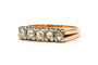Bague 56 Napoléon III - Bague en or jaune 18 carats et diamants 58 Facettes 23802