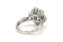 Bague 48 Bague contemporaine en platine, saphir et diamants baguette 58 Facettes DEP-BORK