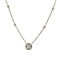 Collier Collier en or jaune 18K et diamants naturels 58 Facettes EPO POMPE
