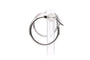 Boucles d'oreilles Boucles d'oreilles contemporaines en or blanc 18 carats 58 Facettes B880
