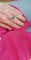 Bague 54 Bague ovale en or blanc, saphir et diamants 58 Facettes 612