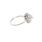 Bague 58 Bague cocktail florale en or blanc et diamants 58 Facettes HJ250248