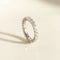Bague 53 Eternity - Bague en or blanc et diamants 58 Facettes