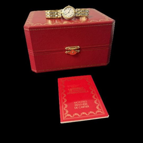 Montre Cartier Panthère PM - Montre en or jaune et acier 58 Facettes MT46804