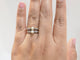 Bague 56 Bague ancienne en or jaune, perles de culture et diamants 58 Facettes 33416