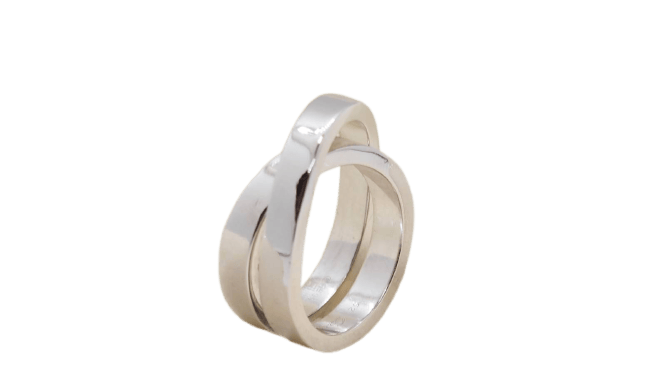 Bague 52 Cartier - Bague Paris Nouvelle Vague en or blanc 18 kt 58 Facettes 29659