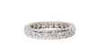 Bague 49 Alliance américaine en platine et diamants, 0,92 ct 58 Facettes 30685