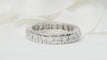 Bague 49 Alliance américaine en platine et diamants, 0,92 ct 58 Facettes 30685