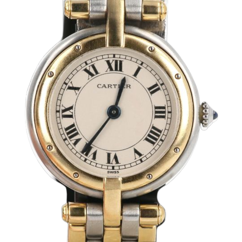 Montre Cartier Panthère PM - Montre en or jaune et acier 58 Facettes MT46802