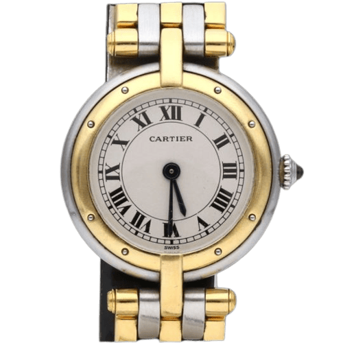 Montre Cartier Panthère PM - Montre en or jaune et acier 58 Facettes MT46802