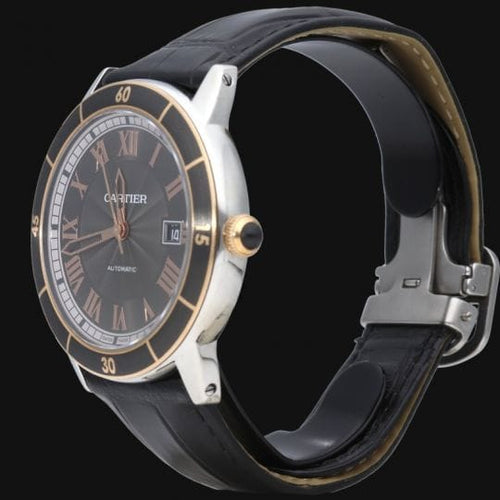 Montre Cartier Ronde Croisière - Montre en acier 58 Facettes MT46813
