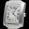 Montre Cartier Tank Française - Montre en acier 58 Facettes MT45215