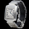 Montre Cartier Tank Française - Montre en acier 58 Facettes MT45215