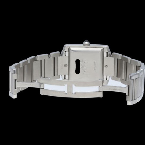 Montre Cartier Tank Française - Montre en acier 58 Facettes MT45215