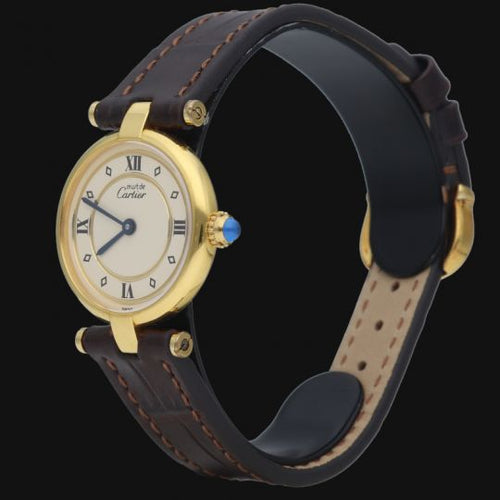 Montre Cartier Must de Cartier - Montre en argent vermeil 58 Facettes MT46876