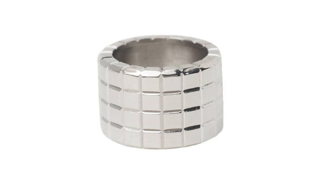 Bague 52 Chopard Ice Cube - Bague en or blanc 58 Facettes 32990