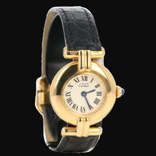Montre Cartier Colisée Must de Cartier - Montre en vermeil 58 Facettes MT46879