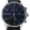 Montre IWC Portugieser - Montre chronographe en acier 58 Facettes MT46838