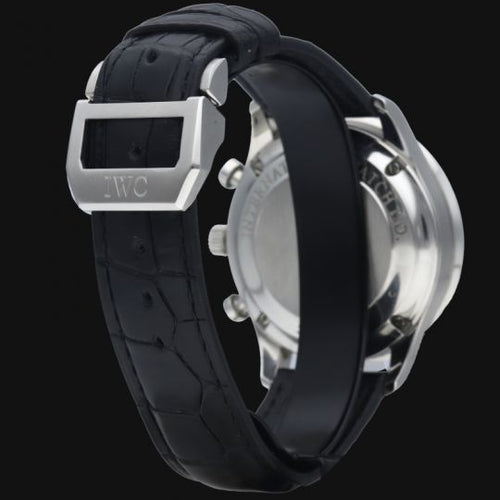Montre IWC Portugieser Chronograph - Montre en acier 58 Facettes MT46865