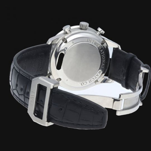 Montre IWC Portugieser Chronograph - Montre en acier 58 Facettes MT46865
