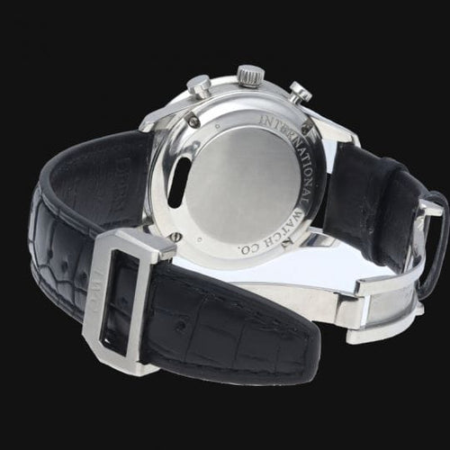 Montre IWC Portugieser - Montre Chronograph en acier 58 Facettes MT46865