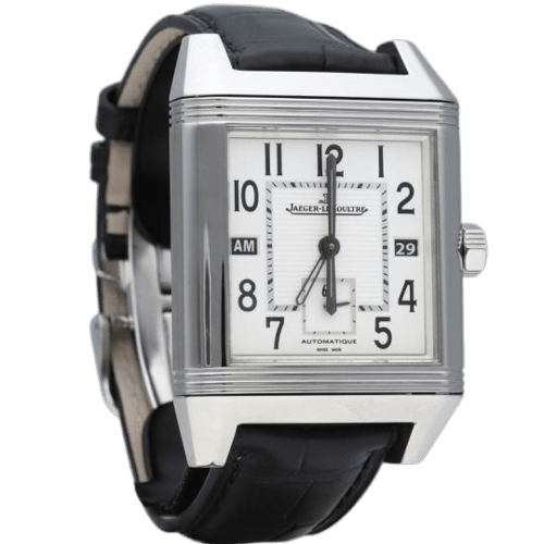 Montre Jaeger-LeCoultre Reverso Squadra Hometime GMT - Montre automatique 58 Facettes MT46831