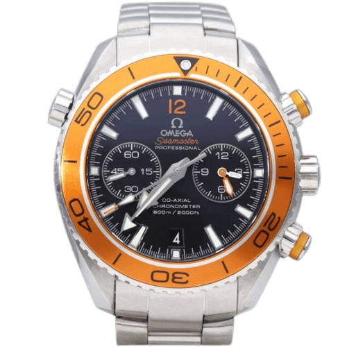 Montre Omega Seamaster - Montre Planet Ocean Co-Axial en acier 58 Facettes MT46727