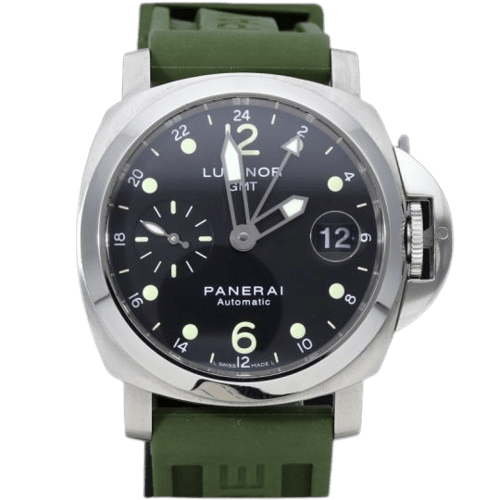 Montre Panerai Luminor GMT - Montre automatique en acier 58 Facettes MT45820