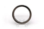Bague 52 Alliance américaine - Bague en or blanc et diamants baguette 58 Facettes 23831