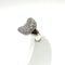 Bague 53 Bague pavée en or blanc et diamants 58 Facettes Z15B51436