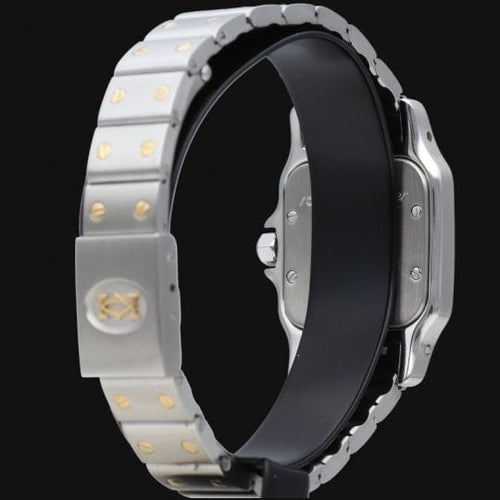 Montre Cartier Santos de Cartier Galbée PM - Montre en or jaune et acier 58 Facettes MT46891