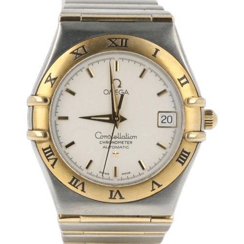 Montre Omega Constellation - Montre 35 mm en or jaune et acier 58 Facettes MT45528