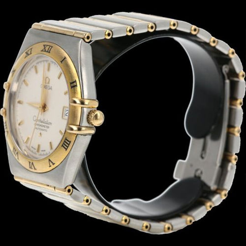 Montre Omega Constellation - Montre 35 mm en or jaune et acier 58 Facettes MT45528