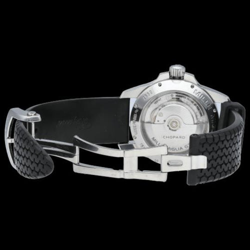 Montre Chopard Mille Miglia - Montre Gran Turismo XL Power Reserve en acier 58 Facettes MT46901