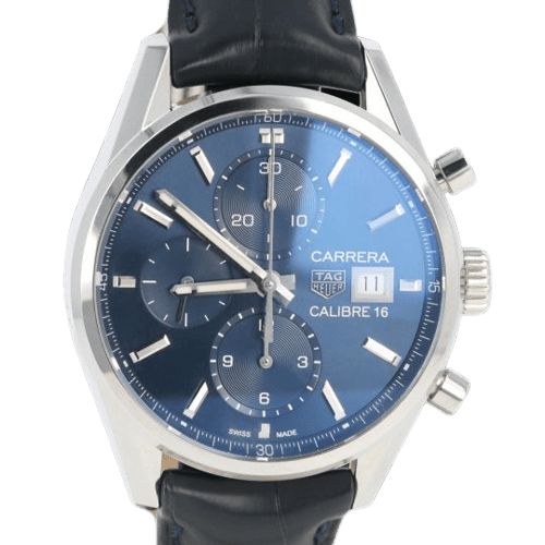 Montre TAG Heuer Carrera - Montre Calibre 16 en acier 58 Facettes MT46505