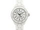 Montre Chanel J12 - Montre automatique 38 mm en céramique blanche 58 Facettes 275140